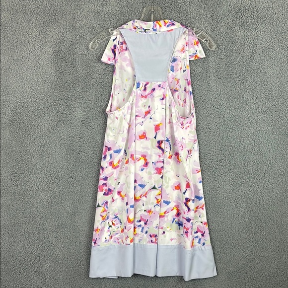 W118 by Walter Baker Pink and Purple Mini Dress Watercolor Floral Flowy NWT - Picture 8 of 9